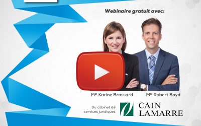 Replay : Webinaire droit du travail, santé et sécurité au travail post COVID-19