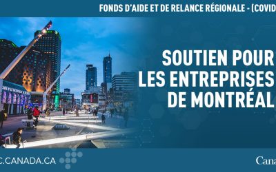 Ottawa et Québec versent 50 millions $ aux PME en difficulté économique de Montréal